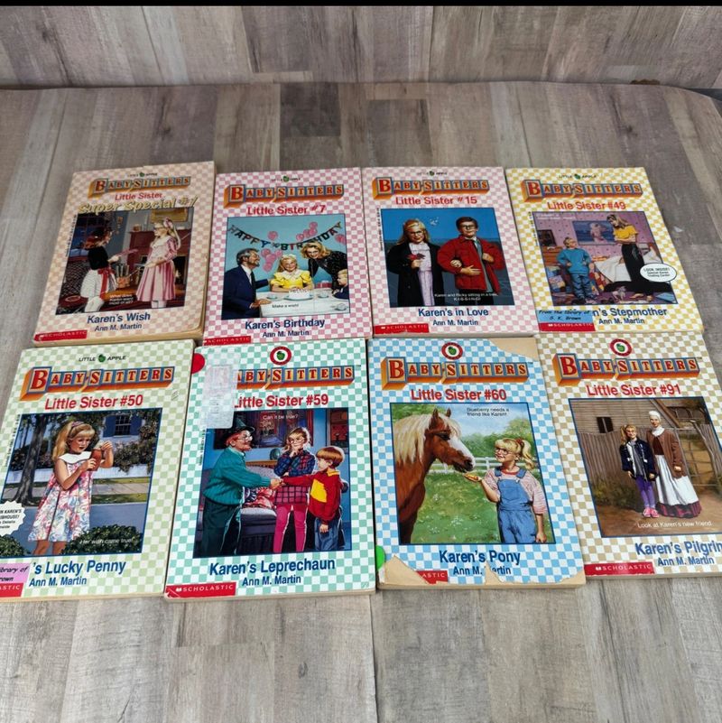 Baby sitter Lot of 8 baby sitter books Youth Chapter Book