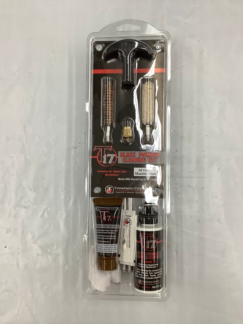 Thompson Center T17 Black Powder Cleaning Kit with Collapsible Cleaning Rod