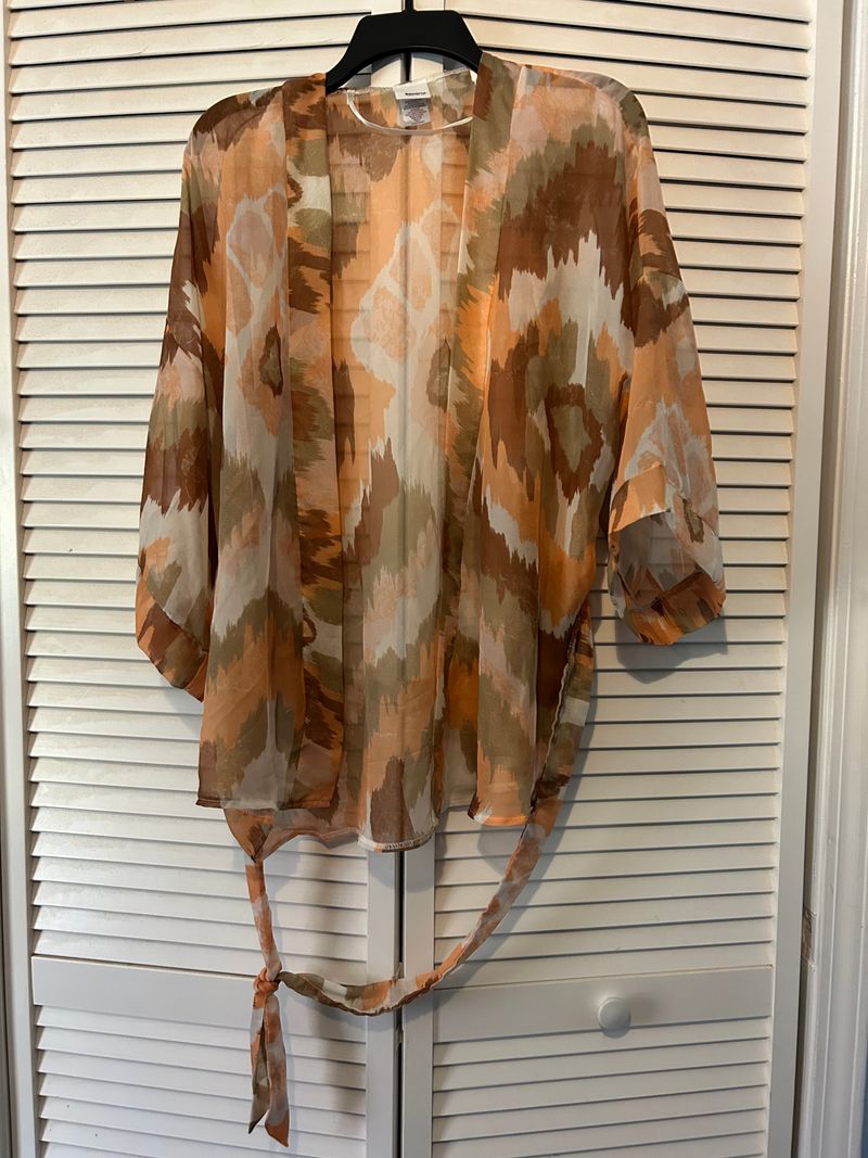 Sonoma, one size Thin kimono with tie Women's - L