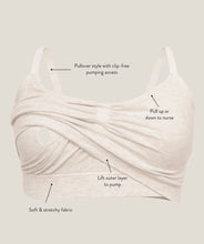 Load image into Gallery viewer, Kindred Bravely Bamboo Hands-Free Pumping Bra EUC-2X/Super Busty/I-K/Hands-Free Pumping Lounge/Sleep Bra-Black Women&#39;s XXL 18
