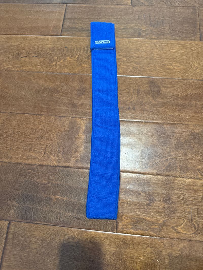 Battle Streamer Towel. Royal Blue Never used