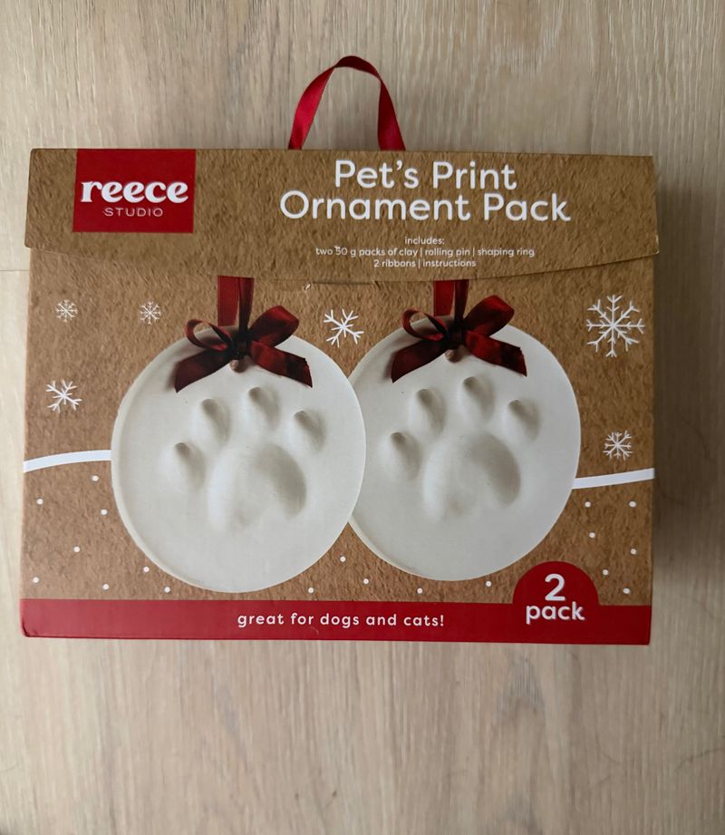 Pet print ornament pack 2x brand new