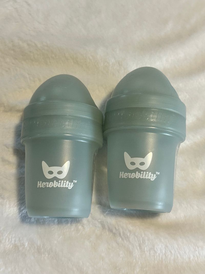 Herobility Bottles 2 - sanitized and never used