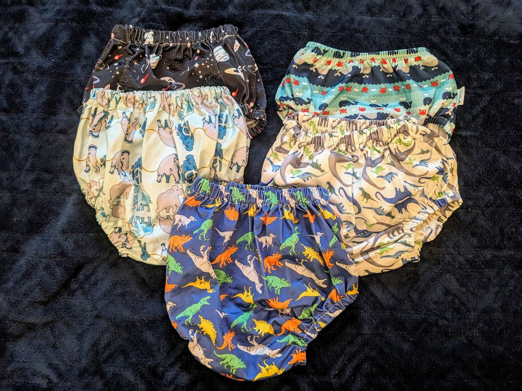 5 Reusable Pull ups or diaper covers Work great as covers for swim diapers, 4Ts