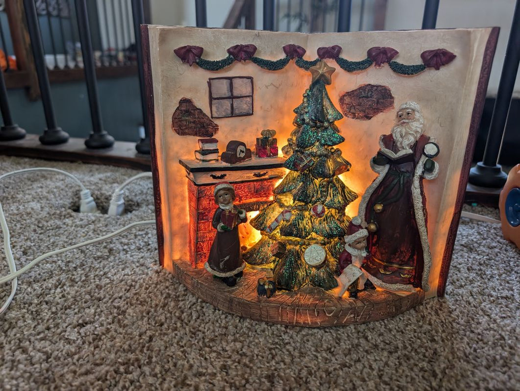 Light up Christmas Story Book Decoration Light up Christmas Story Book Decoration