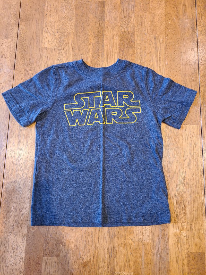 Old Navy SMR gray Star Wars short sleeve t-shirt  3T
