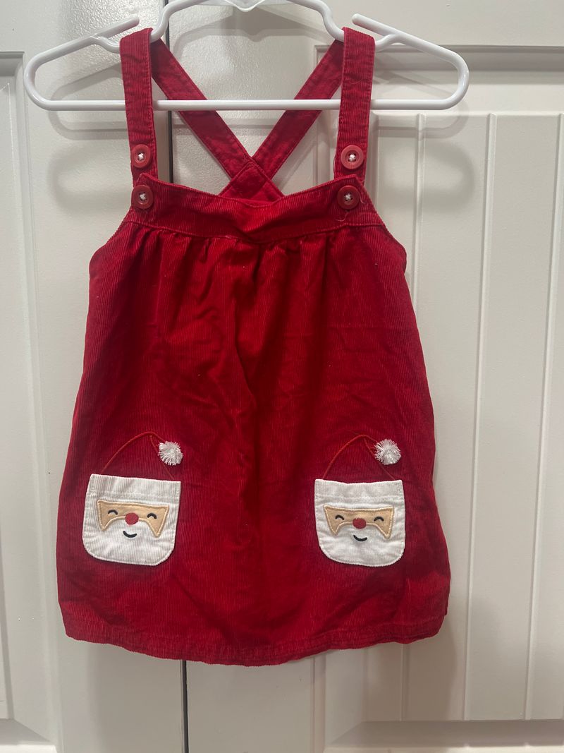 Carters Holiday jumper dress 9 Months