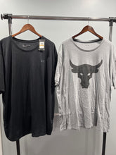 Load image into Gallery viewer, Under Armour T-shirts, black new with tag size 4X, grey blood sweat respect Men&#39;s - 4X
