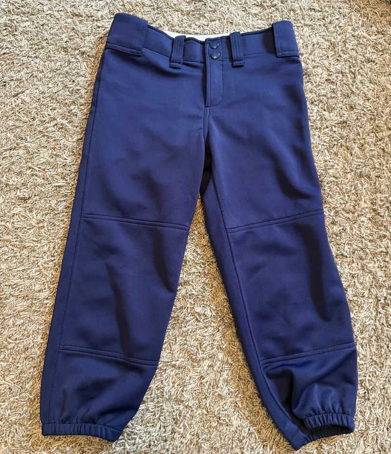 Mizuno Softball pants. Navy blue. Youth XL Like new