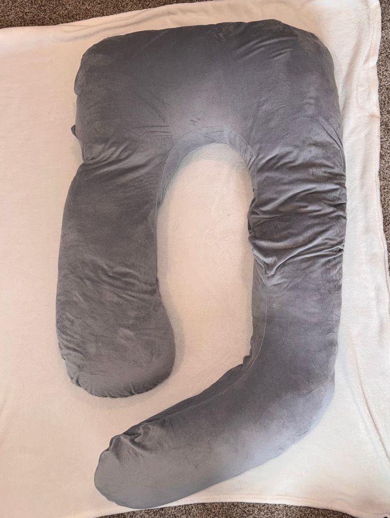 Mom Cozy Light Blue, machine washable removable cover, pregnancy pillow Accessories