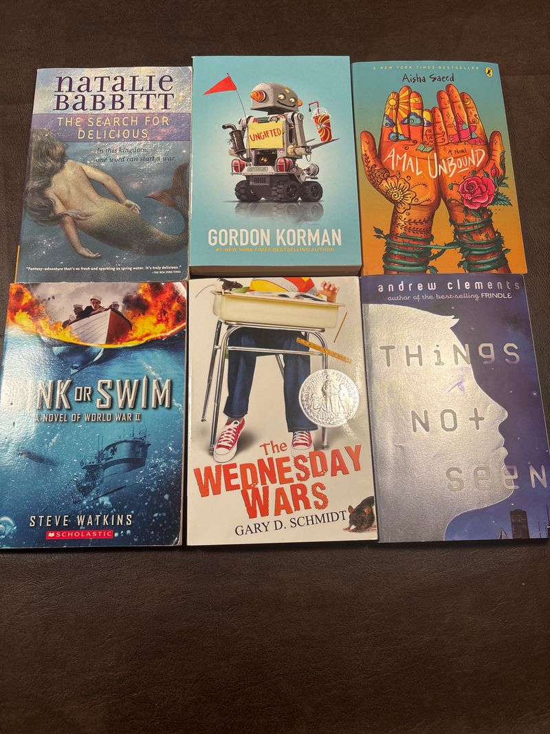 6 chapter books 6 chapter books Teen Chapter Book