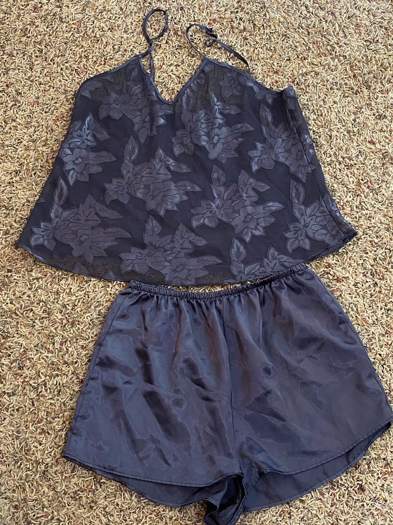 Dark Gray Cami Sleep Set