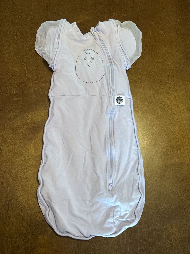 0-3 nested bean weighted sleep sack w transition 0-3 nested bean weighted sleep sack with transition swaddle Newborn