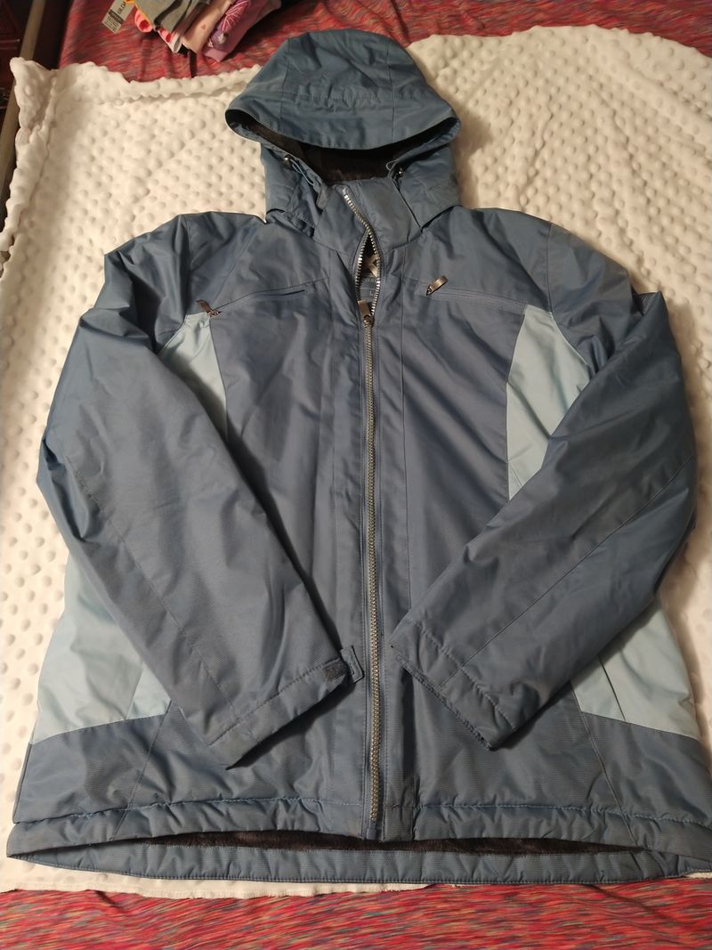 ZeroXPosur Blue color, fuzzy lined, removable hood Women's - L