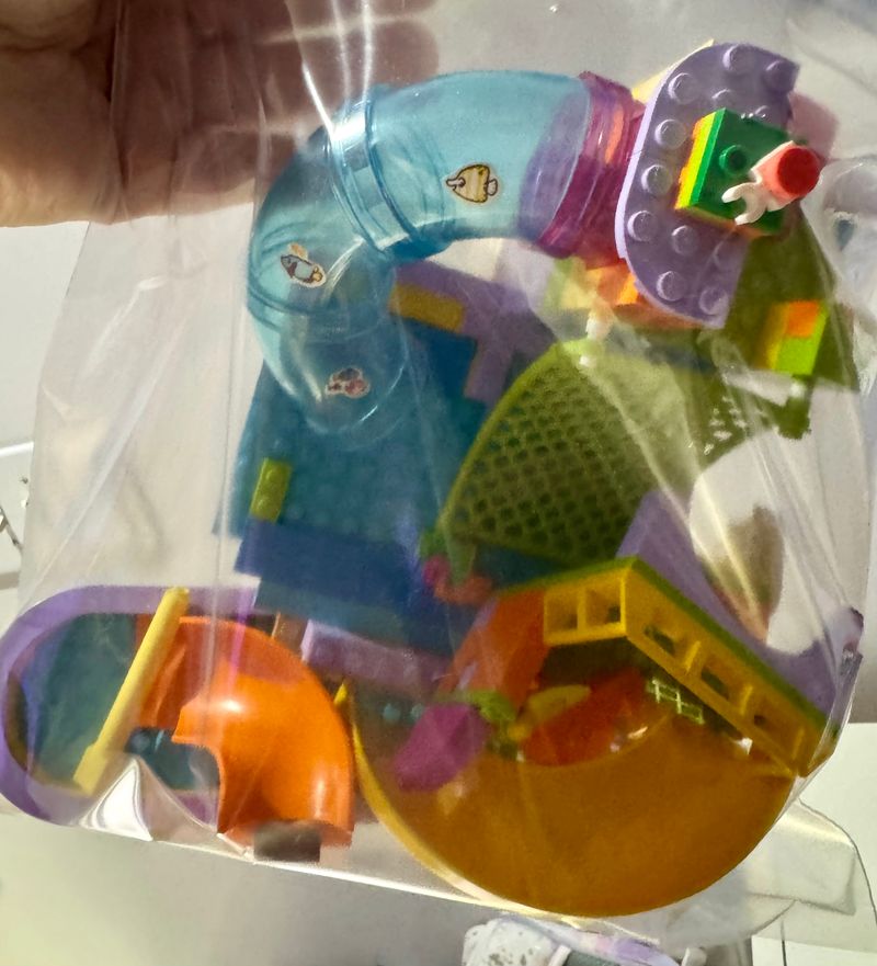 Bag of legos as is  Building