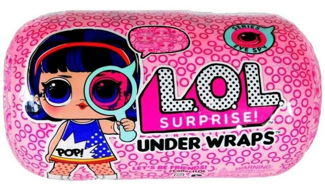 NIP LOL Surprise Under Wraps Series Eye Spy 15 surprises Dolls and Accessories