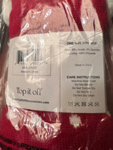 Load image into Gallery viewer, Top it off Reindeer slipper socks One size brand new NWT
