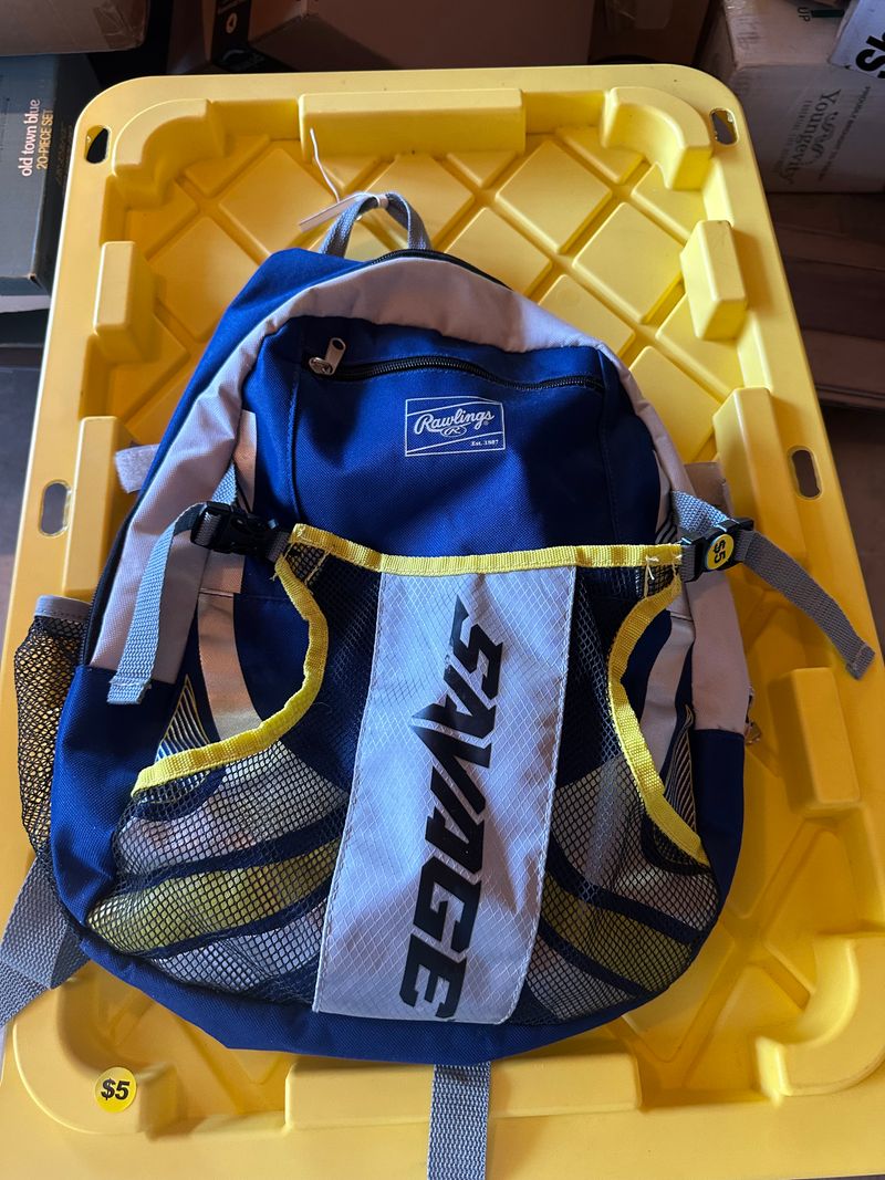 Rawlings Savage Baseball Bag Baseball TBall Bag 18x14