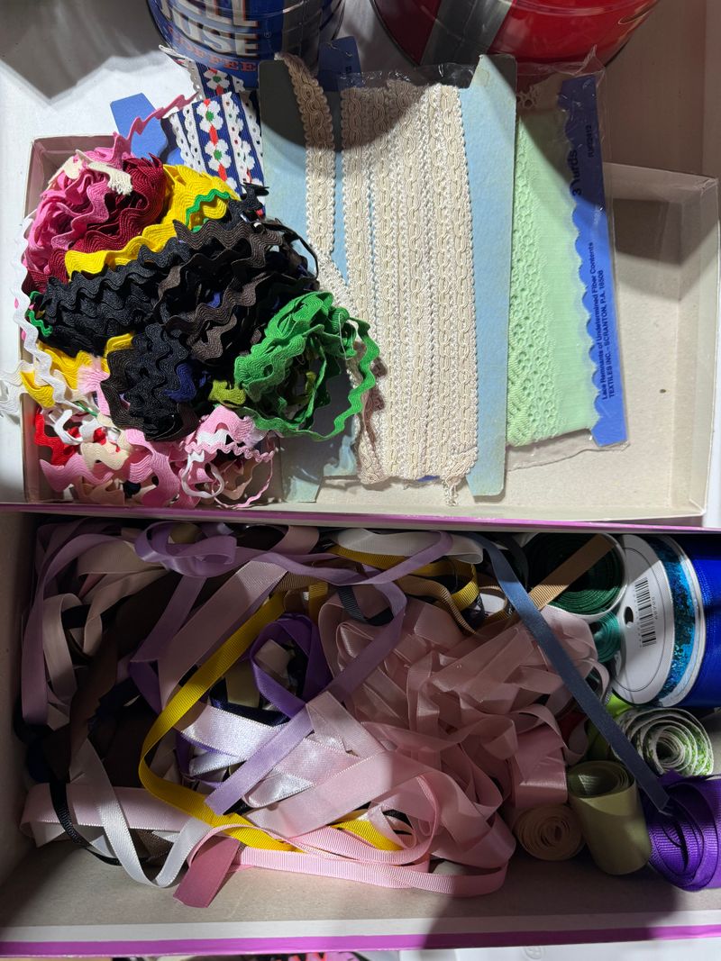 Ribbons Lot of different ribbons
