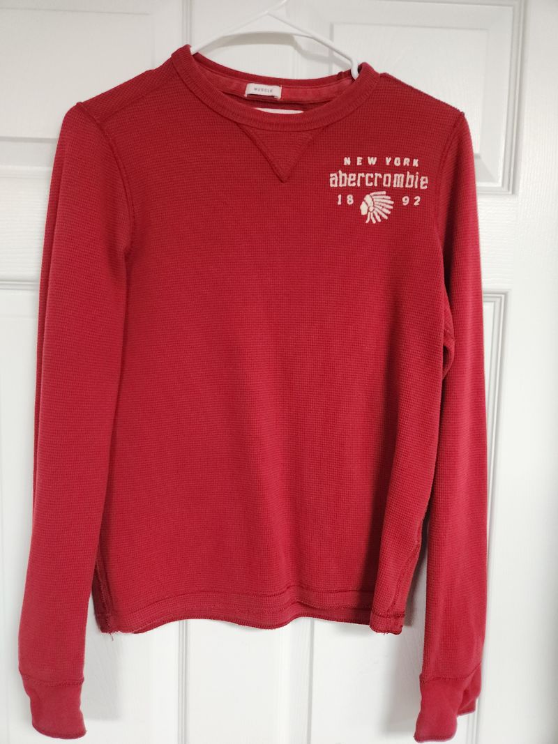 Abercrombie Red shirt 16