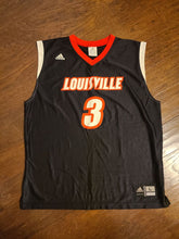 Load image into Gallery viewer, Adidas, University of Louisville, black and red, sleeveless jersey style shirt, UofL, like new, #3 Men&#39;s - L
