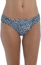 Load image into Gallery viewer, La Blanca NWT Blue, White and Black Reversible Swim Bottoms Women&#39;s 16
