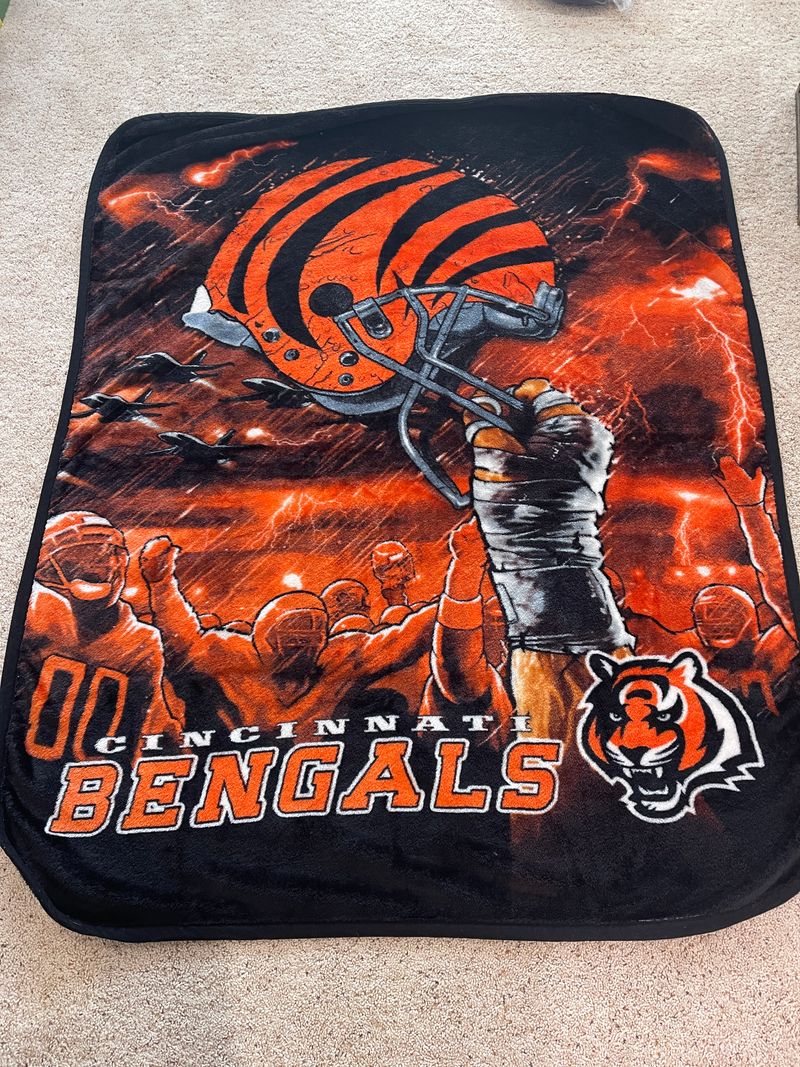 NFL - Cincinnati Bengals Blanket 5' x 6.6' Blanket