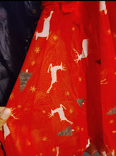 Load image into Gallery viewer, Cider nwt Christmas lingerie lace baby doll Chemise lingerie nightgown w garter Women&#39;s - M
