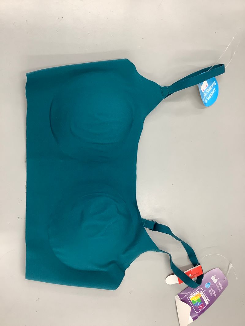 Hanes NWT Hanes teal bra, XS