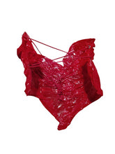 Load image into Gallery viewer, U will never find any exactly like beautiful handm epoxy style corset top. Size is xs to med. 16 jewels on this beau Women&#39;s - M
