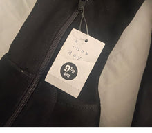 Load image into Gallery viewer, A new day NWT Black suede thigh high wide calf boots 9-1/2 (Adult)
