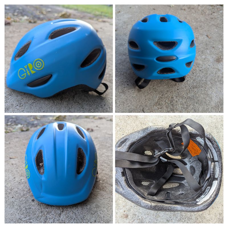 Giro Scamp Kids/Infant Helmet Girco scamp helmet size Small 49-53 cm, no accidents, Blue