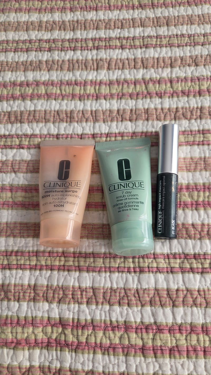 Clinique 3 items
