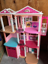 Load image into Gallery viewer, Mattel Barbie Dreamhouse 3 Floors Elevator Garage Dolls and Accessories
