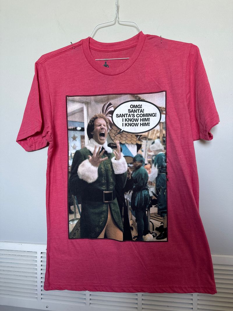 Elf NWOT. Elf T-shirt. Christmas. Women's - M