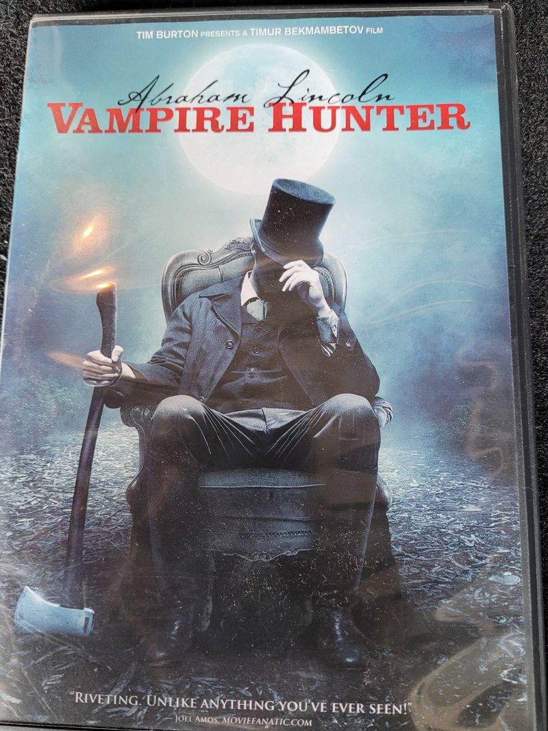 Abraham Lincoln Vampire Hunter dvd Used dvd Movies
