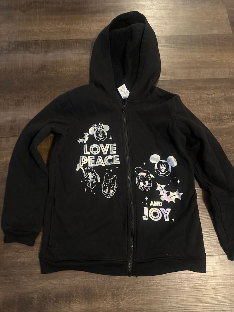 Disney full zip hoodie xl 14/16 Disney full zip hoodie xl 14/16 14