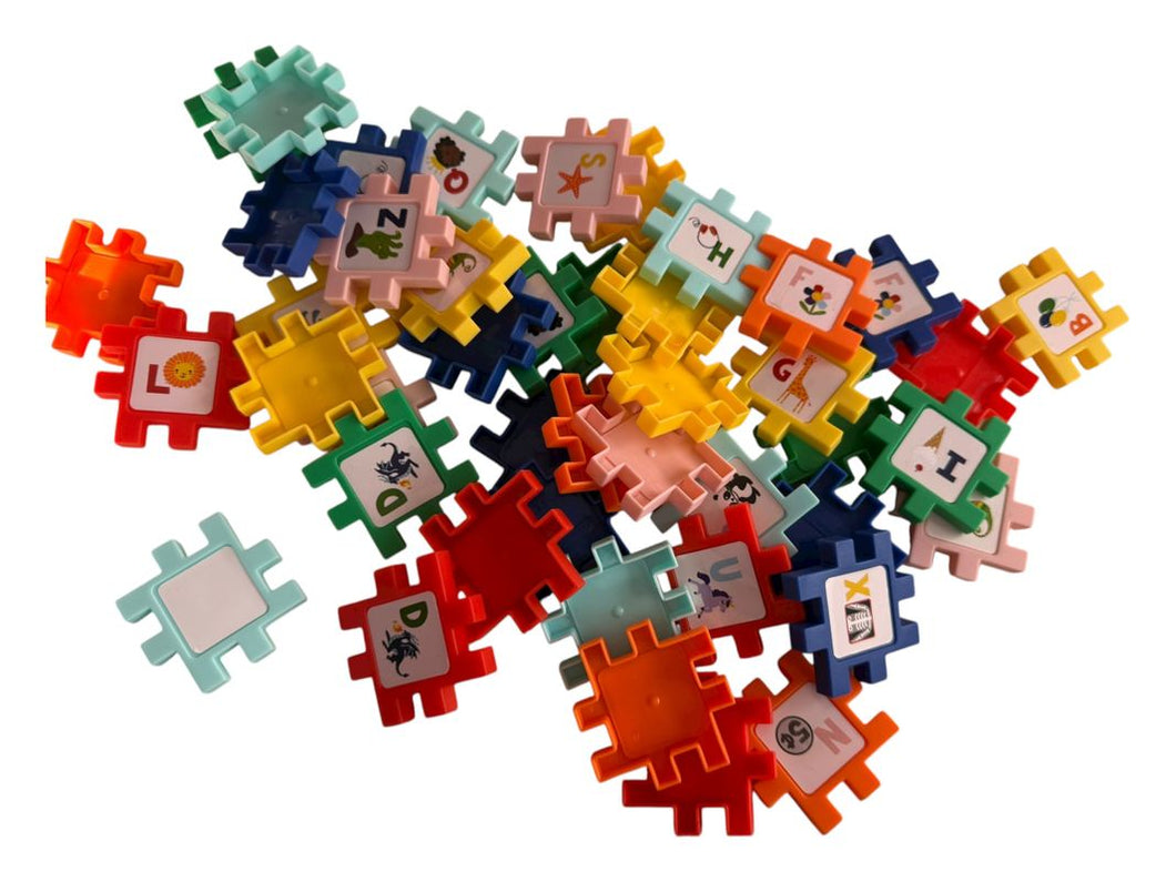 ABC Puzzle pieces ABC puzzle pieces Building