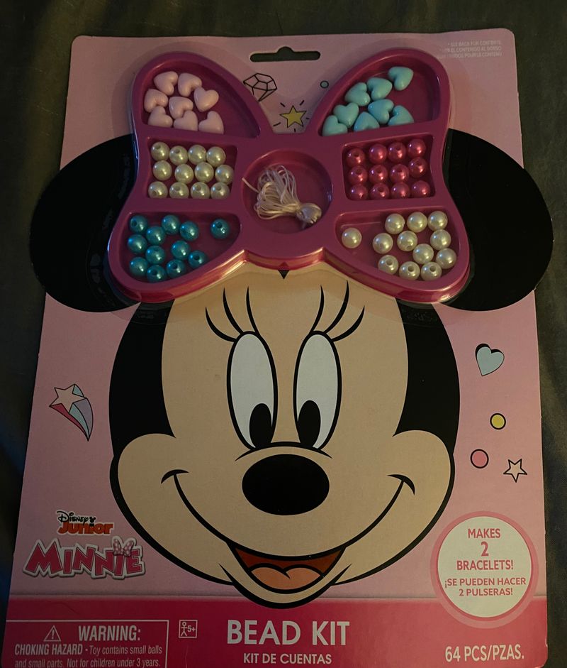 Disney Junior New in Box Minnie bead kit