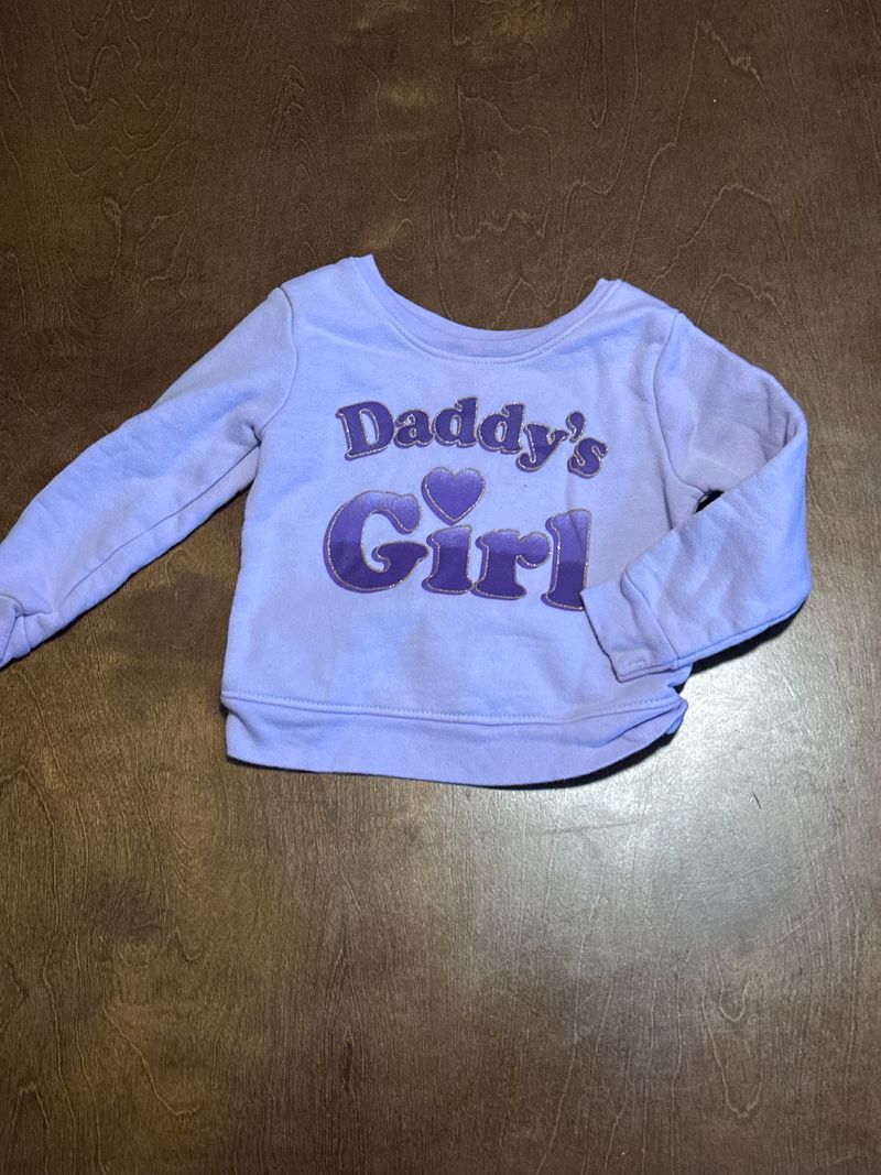 18 month purple daddys girl sweatshirt 18 month purple daddys girl sweatshirt 18 Months