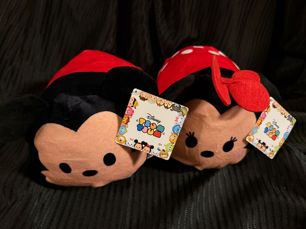 Disney tsum tsum plush Mickey and Minnie. NEW!! New with tag. Plushies are about 8in long Plush Toys