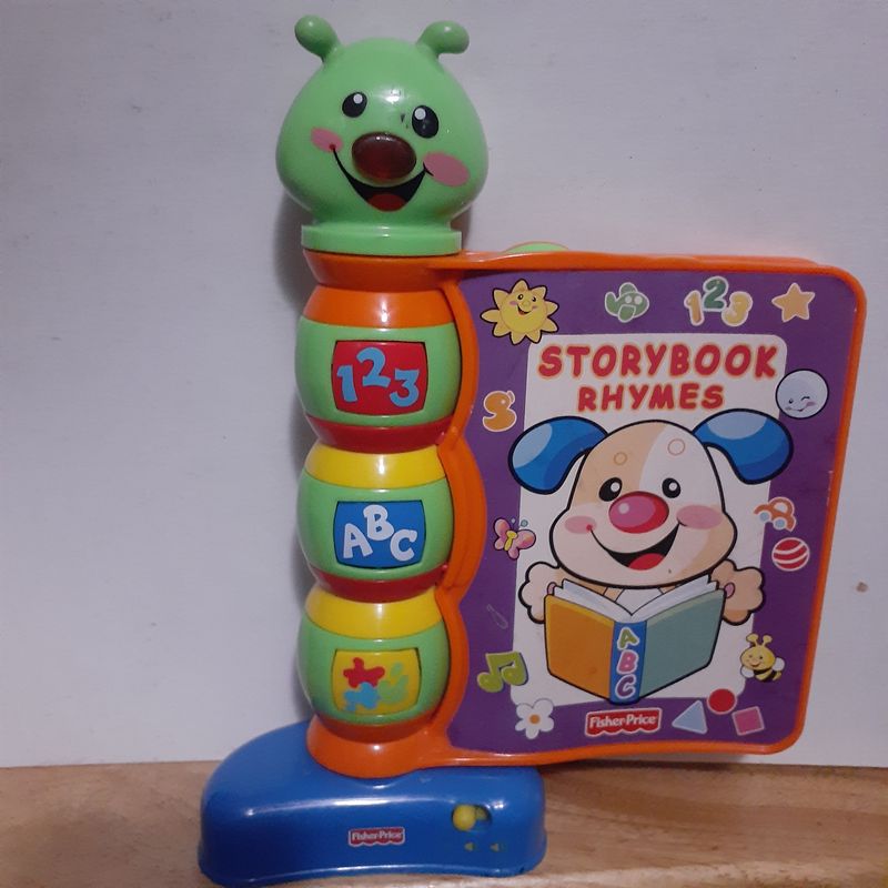 Fisher Price Storybook Rhymes - some sticker damage Educational