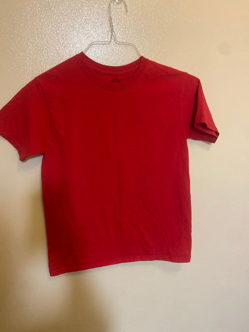 Fruit Of The Loom Red tshirt 10