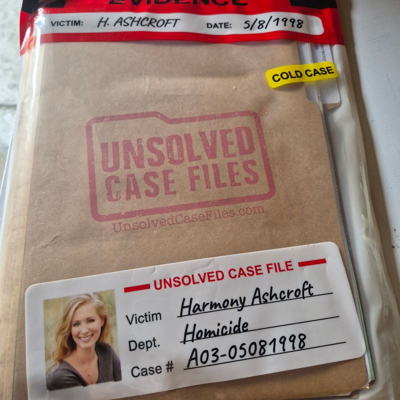 Unsolved Case Files Murder Mystery Game