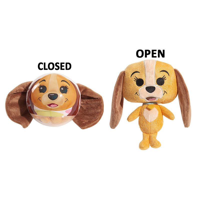 NEW! Disney Lady Plush Doll Ball NIB Lady and the Tramp Peek-A-Boo Stuffed Animal Plush Toys