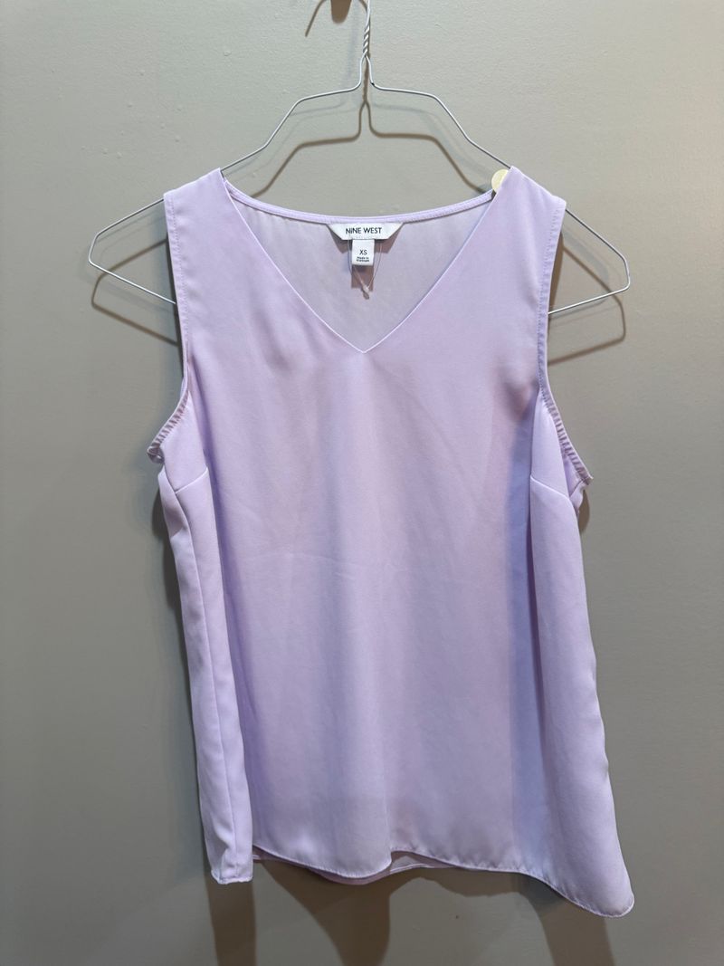 Light purple tank silky  Women's - XS