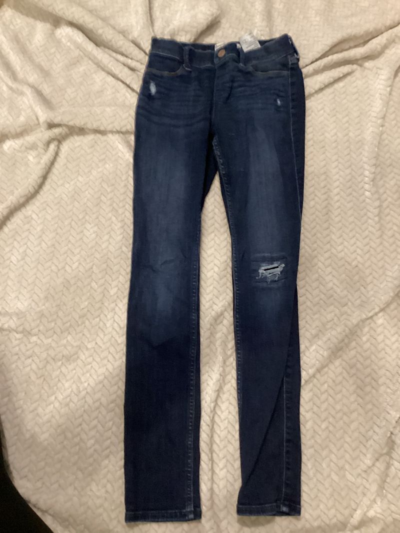 Abercrombie Kids 13/14 Slim pull on Jean leggings 14