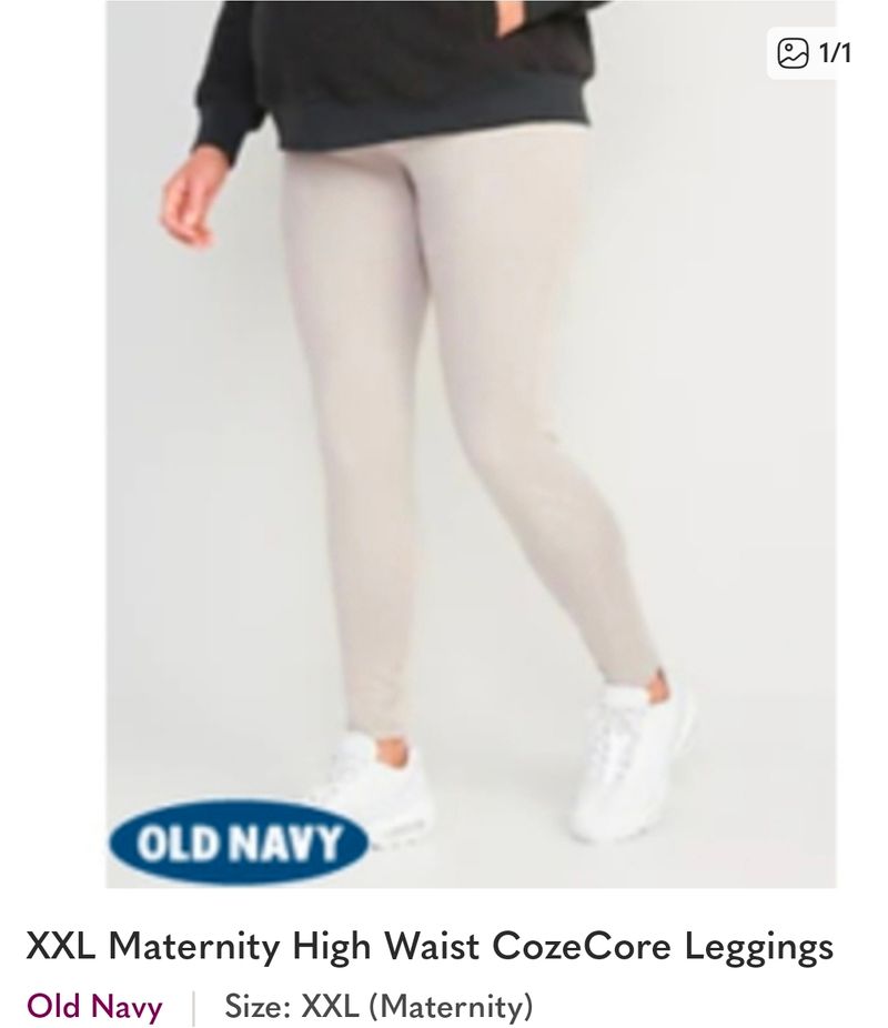 Old navy Full panel Moon mist color pink blush cozy $30 new Women's XXL 18