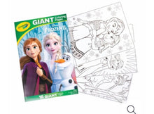 Load image into Gallery viewer, NIP Crayola Disney Frozen II Giant Coloring Pages 18 giant coloring pages

