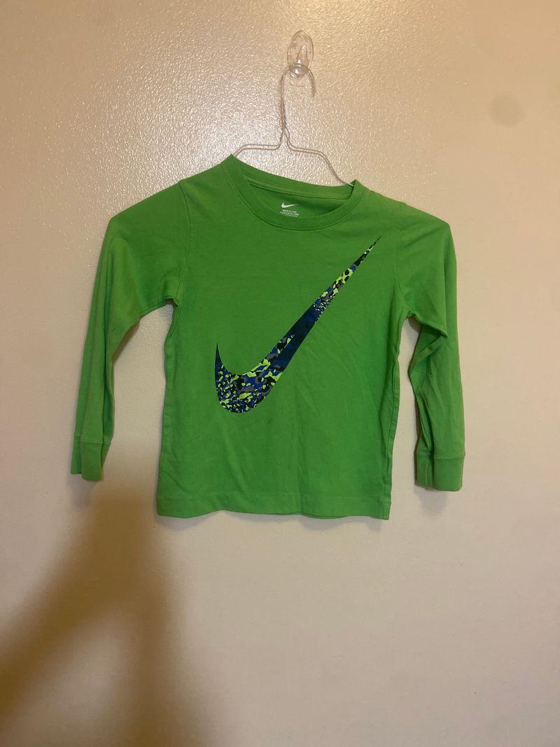 Nike Green Long Sleeve Nike Shirt 7